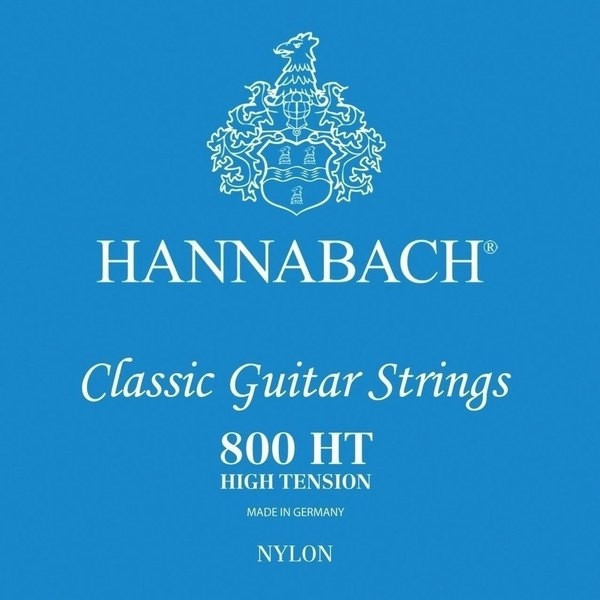 Hannabach Klassikgitarrensaiten Serie 800 High Tension versilbert