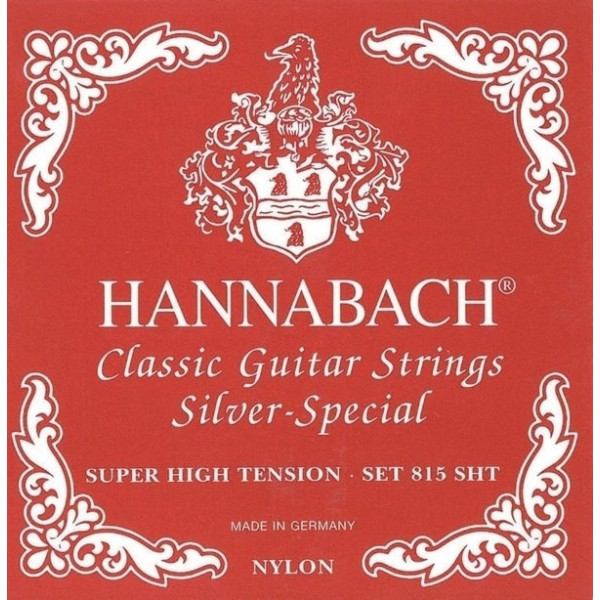 Hannabach Klassik Gitarren-Saiten Serie 815 Super High Tension Silver Special
