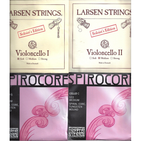 Larsen Soloist-Spiricore Spezial, Cellosaiten Satz 4/4