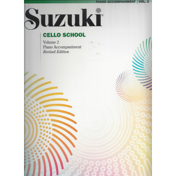 Suzuki Cello School - Volume 2 - Piano
