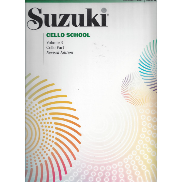 Suzuki Cello School - Volume 3