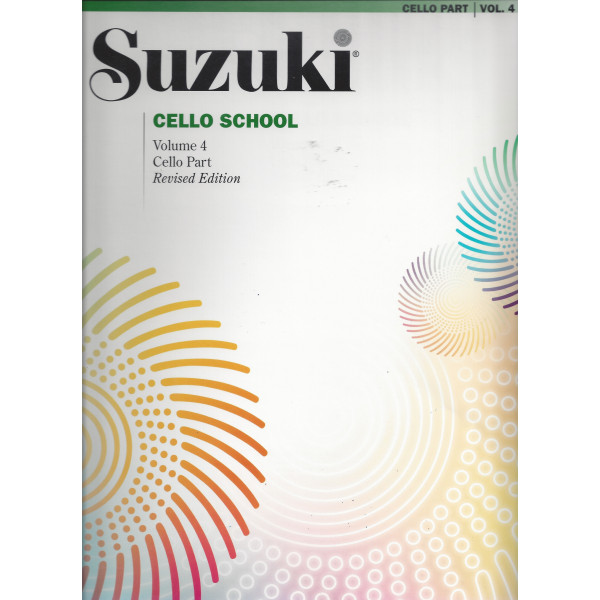 Suzuki Cello School - Volume 4