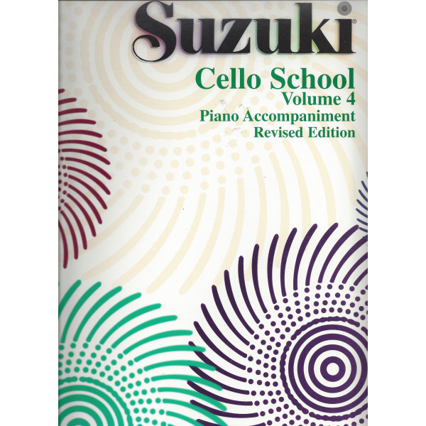 Suzuki Cello School - Volume 4 - Piano