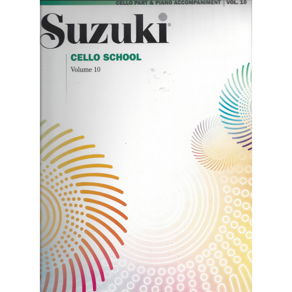 Suzuki Cello School - Volume 10