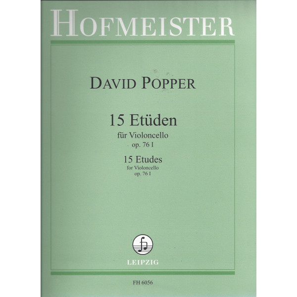 David Popper, 15 Etüden op76/1