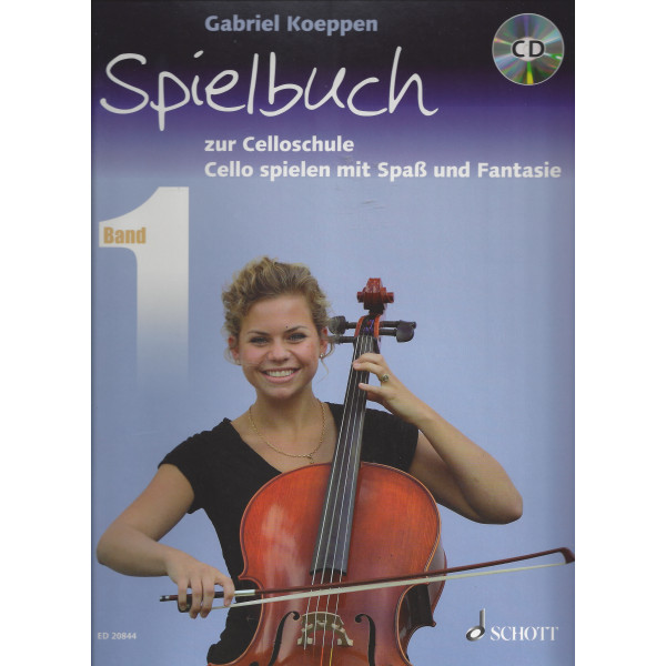 Gabriel Koeppen Spielbuch zur Celloschule Band 1