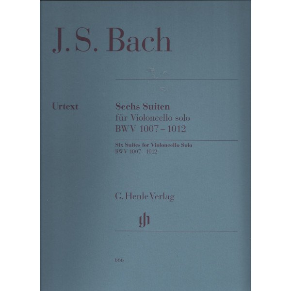 Bach - 6 Suiten BWV1007-1012