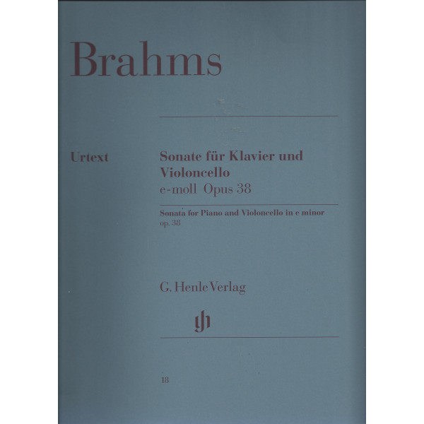 Brahms - Cellosonate 1 e-moll op.38