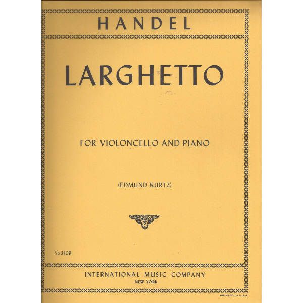Haendel - Larghetto für Violoncello