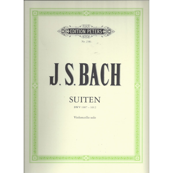 J. S. Bach - 6 Suiten BWV1007-1012
