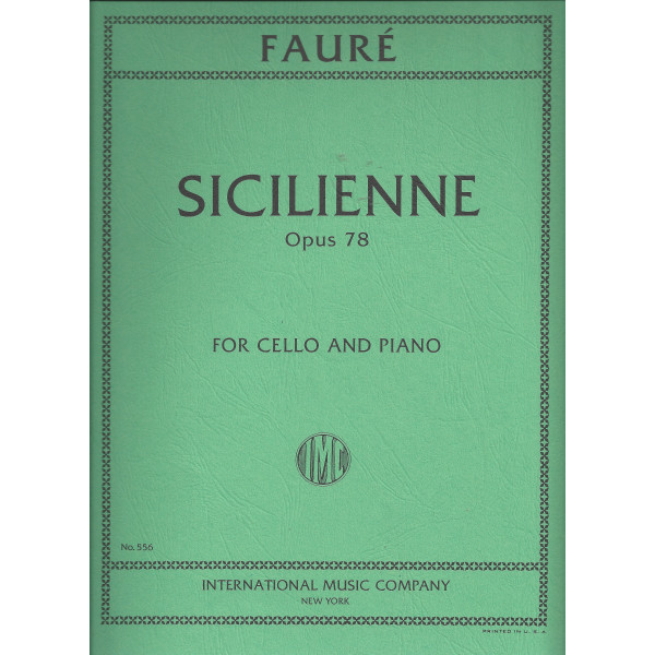 Faure - Sicilienne op.78