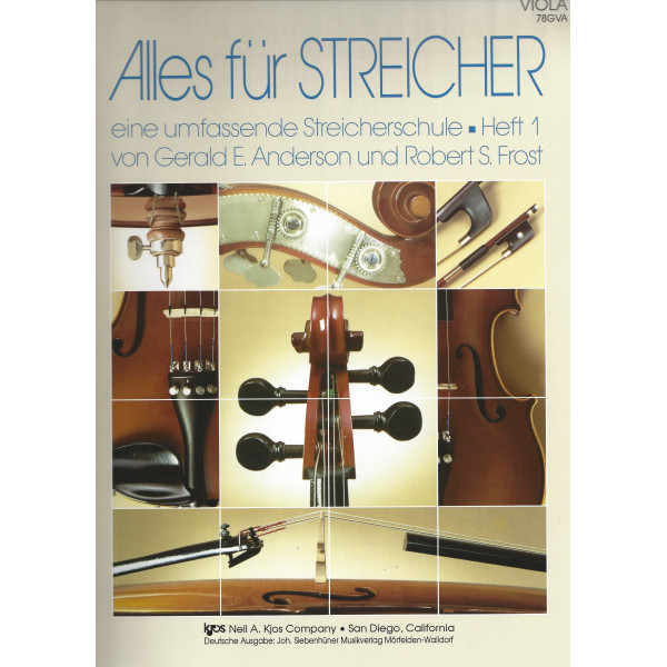 Alles für Streicher - Streicherschule Heft1 - Viola