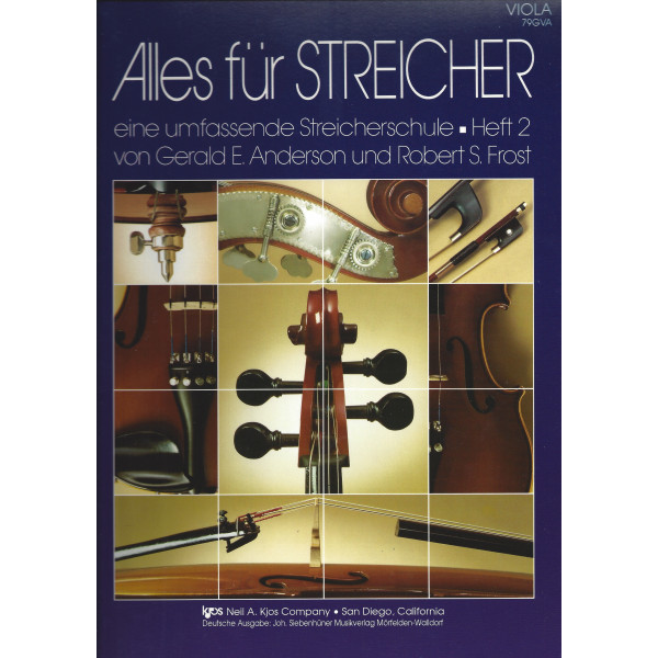 Alles für Streicher - Streicherschule Heft2 - Viola