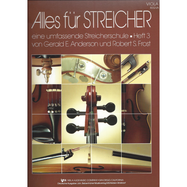 Alles für Streicher - Streicherschule Heft3 - Viola