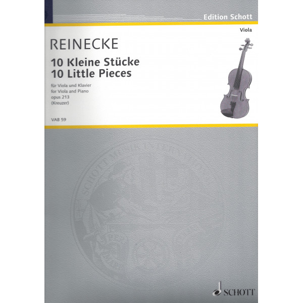 Reinecke - 10 kleine Stücke für Viola