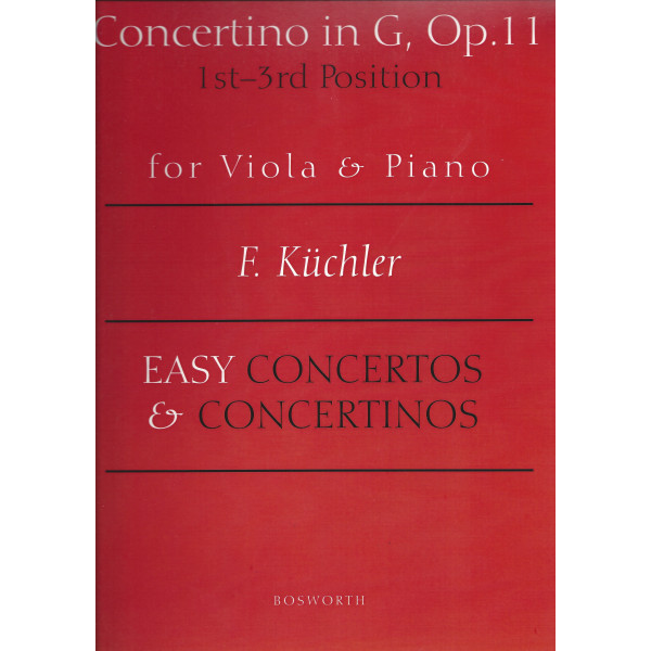 F.Küchler Concertino in G, Op.11 - Viola