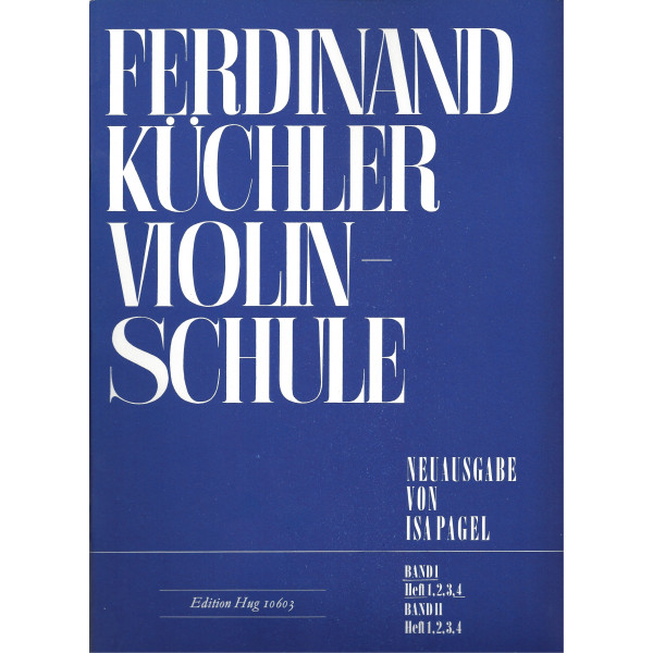Ferdinand Küchler Violinschule Band 1 Heft 4