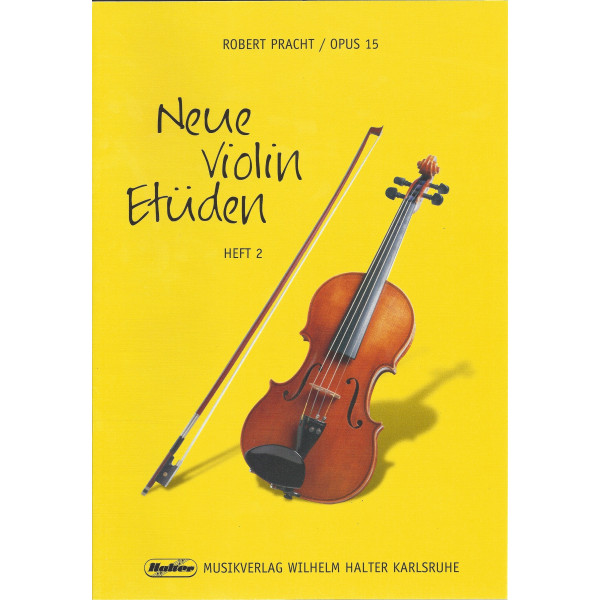 Neue Violinetüden Heft 2 Op. 15