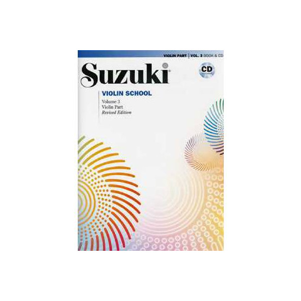 Suzuki- Violin school - Violin Part | VOL. 3 Book+CD