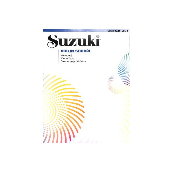 Suzuki Shinichi Violin school 4 - International edition