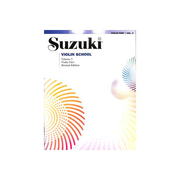 Suzuki Shinichi Violin school 3 - revised edition