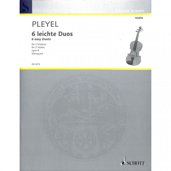 Pleyel Ignaz Joseph Duette (Sonatinen) op 8
