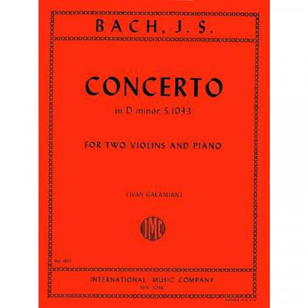 Bach Johann Sebastian KONZERT D-MOLL BWV 1043