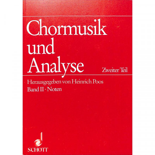 Chormusik + Analyse Band 1+2