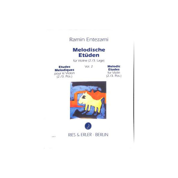 Ramin Entezami - Melodische Etüden für Violine 2