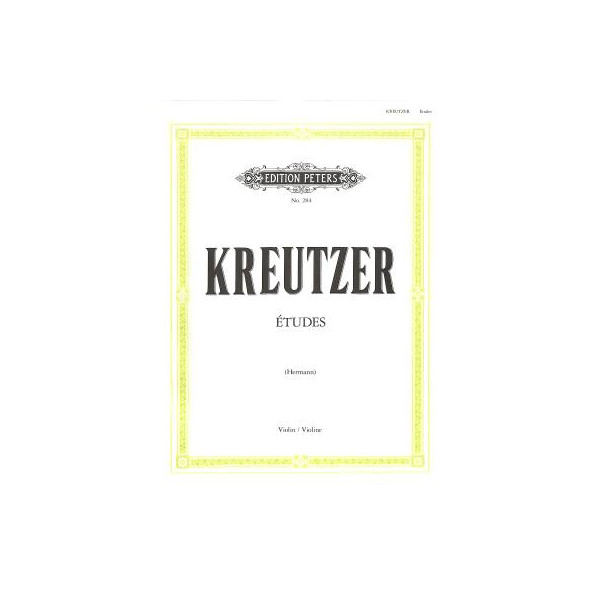 Kreutzer 42 Etüden für Violine