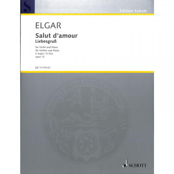 Elgar Edward Salut d'amour E-Dur op 12/3