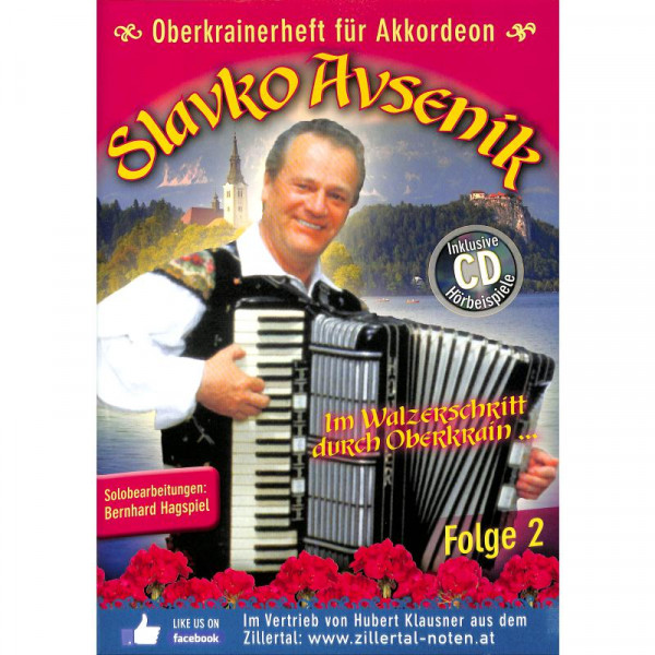 Afsenik Slavko Notenheft für Akkordeon 2