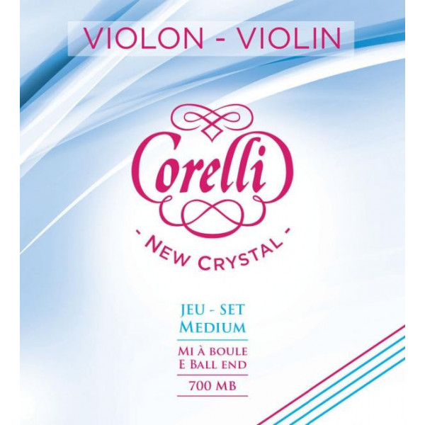 Corelli NEW CRYSTAL Violinsaiten Satz 4/4
