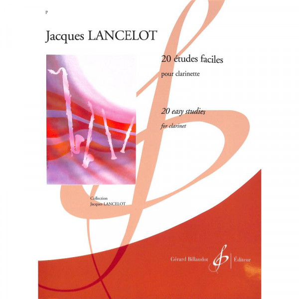 Lancelot Jacques 20 Etudes faciles