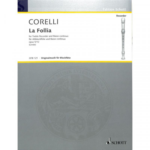Corelli Arcangelo La follia g-moll op 5/12