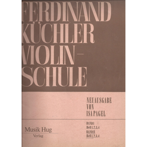 Küchler Ferdinand  Violinschule 2/1