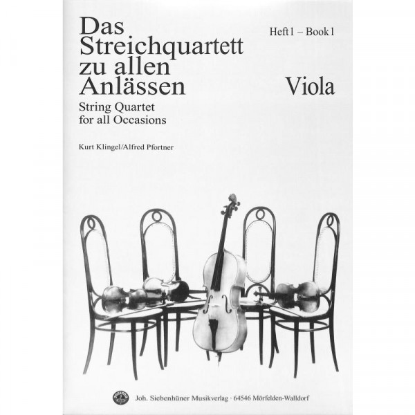 Das Streichquartett zu allen Anlässen 1 | Viola