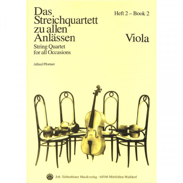 Das Streichquartett zu allen Anlässen 2 | Viola