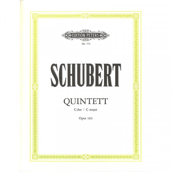 Schubert Franz Quintett C-Dur op 163 D 956