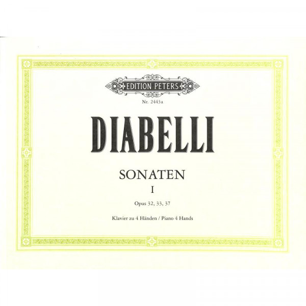 Diabelli Anton Sonaten 1 Vierhändig