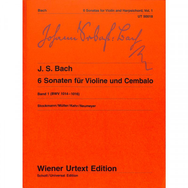 J.S.Bach - 6 Sonaten Band I (BWV 1014-1016)