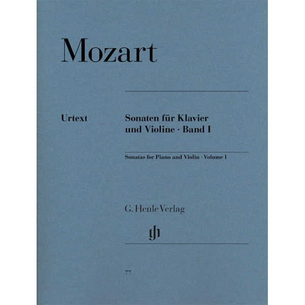 W.A. Mozart - Sonaten für Klavier und Violine, Band 1