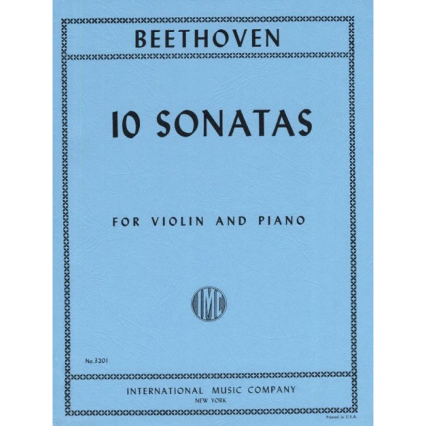 L.v. Beethoven - 10 Sonatas Violine und Klavier (Gesamtausgabe)