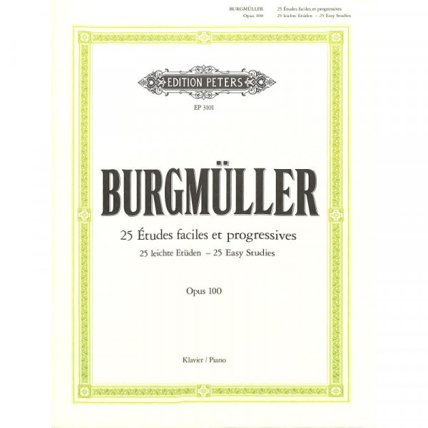 Burgmüller - 25 leichte Etüden, op. 100