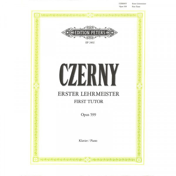 Czerny - Erster Lehrmeister, op. 599