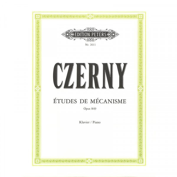 Czerny - Études De Mécanisme, op. 849