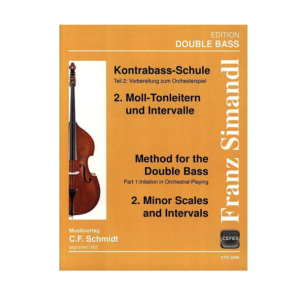 Kontrabass-Schule 2 | Moll-Tonleitern und Intervalle