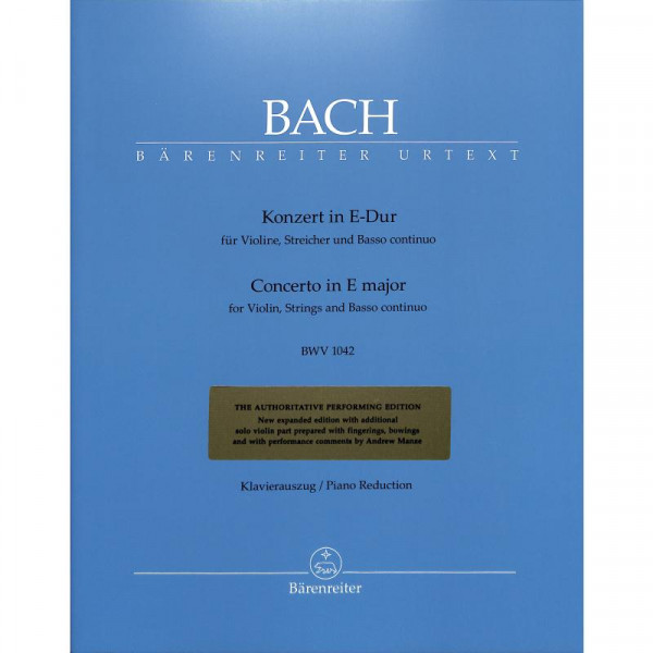 Bach Johann Sebastian Konzert 2 E-Dur BWV 1042