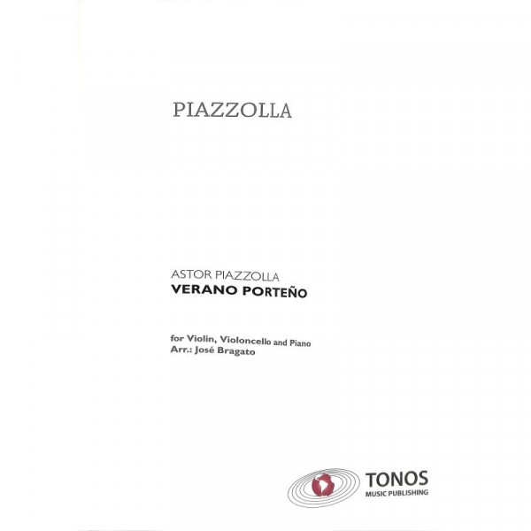 Piazzolla Astor Verano porteno Klaviertrio