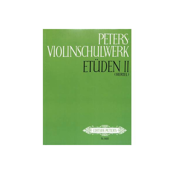 Peters Violinschulwerk Etüden 2